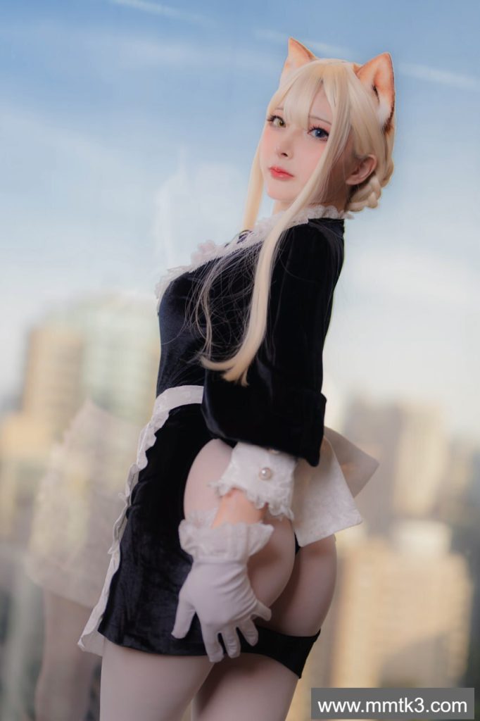 图片[15]-小丁 情趣白丝女仆-原神图库